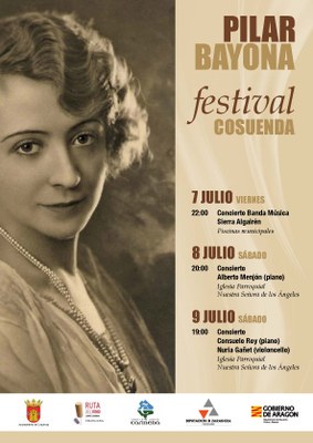 El Festival Cosuenda “Pilar Bayona” recuerda a la pianista que le da nombre por segundo año consecutivo