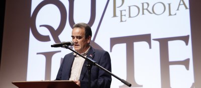 Sánchez Quero asiste en Pedrola a la apertura de los actos conmemorativos del IV centenario de la muerte de Cervantes
