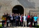 La Diputación de Zaragoza clausura el cuarto taller de empleo impulsado para restaurar el palacio abacial de Veruela 