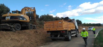 La Diputación de Zaragoza inicia el arreglo de la carretera de acceso a Grisel, que tiene un presupuesto de 598.000 euros 