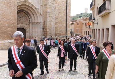 La Diputación de Zaragoza participa un año más en la celebración de los Corporales de Daroca