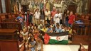 La Diputación de Zaragoza recibe a los niños saharauis que pasan el verano en Aragón dentro del proyecto Vacaciones en Paz