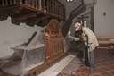 La Diputación Provincial de Zaragoza restaura el retablo renacentista de la Virgen del Rosario de Miedes