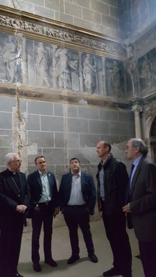 La DPZ invertirá casi 400.000 euros en la restauración de la capilla de la Purificación de la catedral de Tarazona