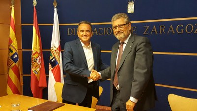 La DPZ y la Universidad de Zaragoza crean la primera Cátedra sobre Despoblación de España