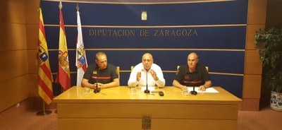 Los bomberos de la Diputación de Zaragoza instalarán detectores de humo y monóxido en las viviendas más vulnerables de la provincia