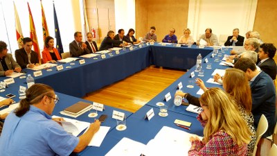 Primera sesión de trabajo del Consejo Provincial de Desarrollo Rural y Contra la Despoblación de la Diputación de Zaragoza