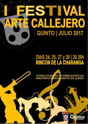 Quinto busca espectáculos para su I Festival de Arte Callejero, que se celebrará a finales de julio dentro de las fiestas patronales