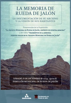 Rueda de Jalón presenta mañana la exposición “El Archivo Municipal de Rueda de Jalón , depósito de nuestra memoria”